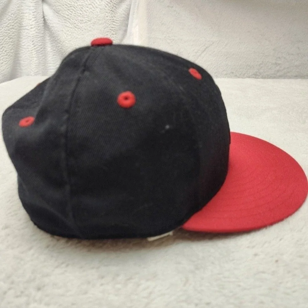 Chicago Blackhawks Hat Cap Fitted Mens 7 Black NHL Hockey Mitchell & Ness Toews
